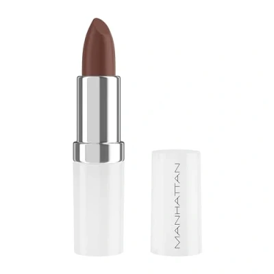 Imagen de Manhattan Lasting Perfection 320 Crushed Cinnamon Lipstick Pintalabios satinado para un color intenso y duradero cuidado hidratante