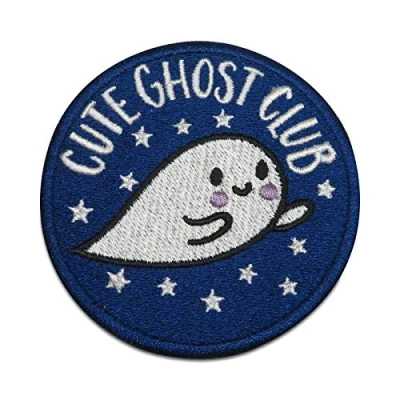 Imagen de Finally Home Parche termoadhesivo con diseño de fantasma