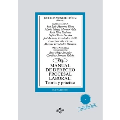 Imagen de Manual de Derecho Procesal Laboral: Teoría y práctica (Derecho Biblioteca Universitaria Editorial Tecnos)