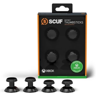 Imagen de Scuf Instinct Paquete de 4 thumbsticks intercambiables, repuesto solo para el mando rendimiento Pro Xbox Series XS Negro