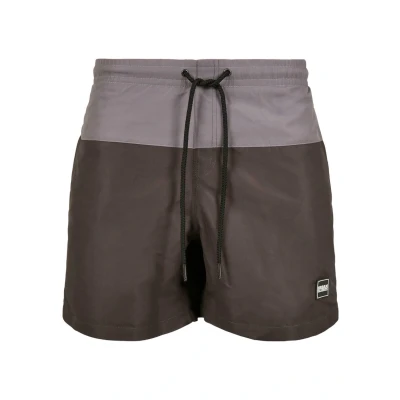Imagen de Urban Classics Block Bañador, Hombre, Talla: XXL, Blackbird asphalt