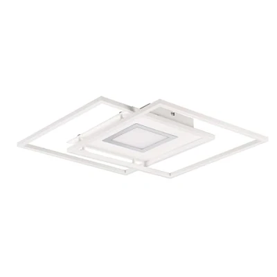 Imagen de Trio Lighting Plafón LED Via CCT atenuable control remoto blanco