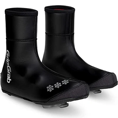 Imagen de GripGrab Cubrezapatillas Ciclismo Arctic X Invierno Térmicos Carretera Cortavientos 4mm Neopreno Impermeable con Forro