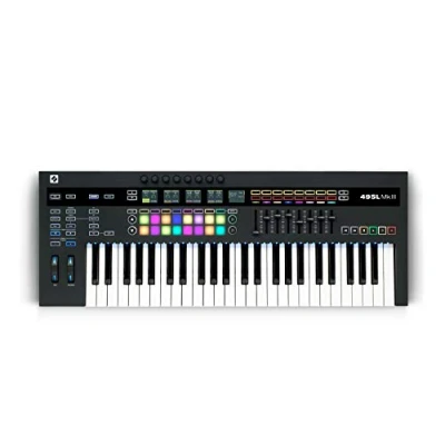 Imagen de Novation 49SL MkIII: teclado controlador MIDI de 49 teclas y secuenciador con integración DAW
