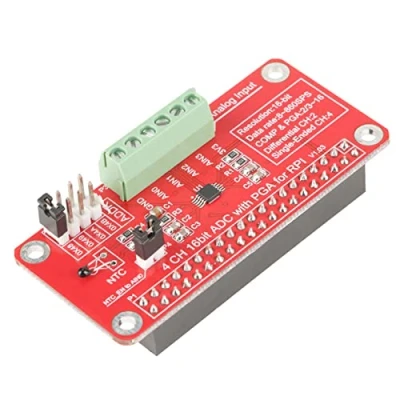Imagen de Módulo convertidor analógico a digital ADS1115 ADC de 16 bits para Raspberry Pi 3/2 / B +