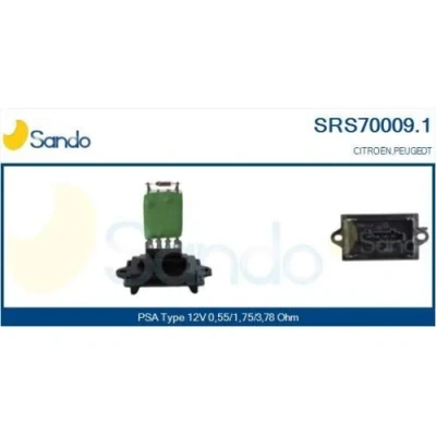 Imagen de CASCO CRS70009GS Resitencia, ventilador habitáculo CITROËN: C3 I Hatchback, II, C2 Hatchback
