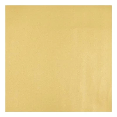 Imagen de Craftelier Ecopiel Metalizada Sintética para Cartonaje o Encuadernación de Álbumes Fotos, Planners Cuadernos Scrapbooking y otras Manualidades Tamaño Aprox. 35 x 50 cm Color Oro