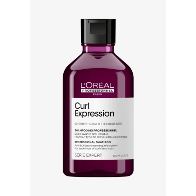 Imagen de L’Oréal Professionnel, Champú En Gel Anti Acumulación, Sin sulfatos, Para Cualquier Tipo De Rizos &amp; Ondas, Curl Expression, SERIE EXPERT, 300 ml