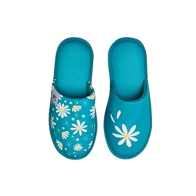 Imagen de Dedoles Pantuflas Unisex Hombre Mujer y Niños Espuma viscoelástica muchos diseños divertidos Unicornio Gatos Aguacates Planetas Salchicha Regalo, Color: Camomila, 38 39 EU