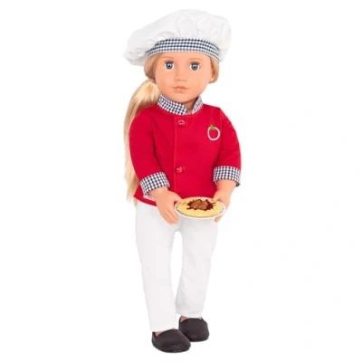 Imagen de Our Generation BD31278C1Z Muñeca de Chef Profesional, Chiara, Varios