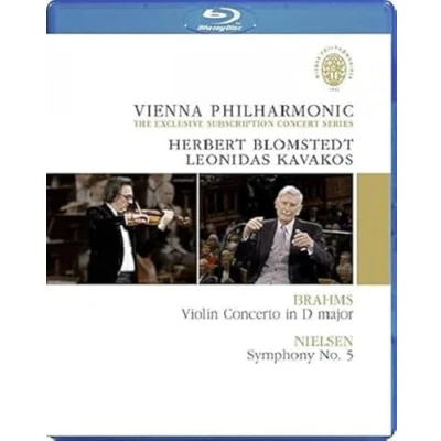 Imagen de Brahms : concerto pour violon. nielsen symphony no. 5. kavakos, blomstedt. [Francia] [Blu ray]