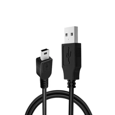 Imagen de CHILDMORY cable de cargador USB y alimentación para Gamepad Wii U pro compatible