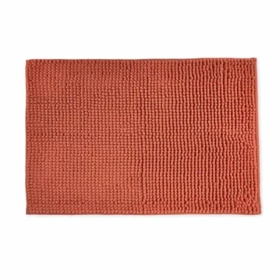 Imagen de Emma Barclay Noodle Alfombra de baño Antideslizante Suave al Tacto, Color Naranja Quemado, 45 x 75 cm