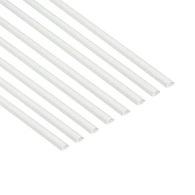 Imagen de D Line Micro+ Canal Portacables de 8 Metros, Cubierta Cable Autoadhesiva, Solución Gestión Cables, 20mm (Ancho) x 10mm (Alto), Piezas 1 Metro (Multipack metros), Blanco