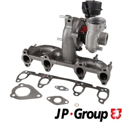 Imagen de JP GROUP 1117404700 Turbocompresor de gases escape incl. kit juntas VOLKSWAGEN: Golf 4, 4 Variant, New Beetle Hatchback