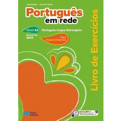 Imagen de Livro De Exercícios Para Hispanofalantes Português Em Rede A2