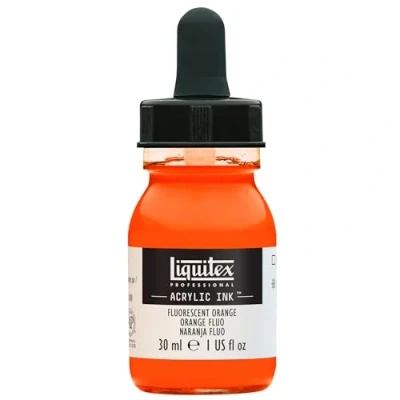 Imagen de LIQUITEX Tinta acrílica, Oro Azul Fluorescente, 30 ML