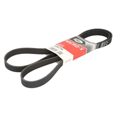 Imagen de GATES 6PK1778 Correa trapecial poli V 1778 6 Poliéster, EPDM (Ethylen Propylen Dien Caucho) RoadMax Value Line MERCEDES BENZ: Clase C Berlina