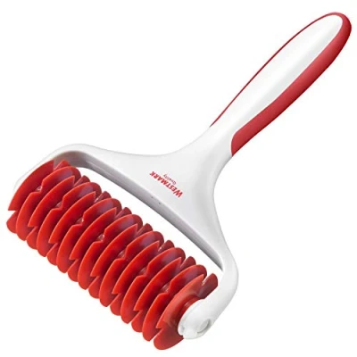 Imagen de Westmark Rodillo de rejilla, Longitud: 19,5 cm, Plástico, Blanco/rojo, 32182270