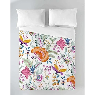 Imagen de ICEHOME Funda Nordica Cama 90, 100% Algodón, Juego de para edredon 150x220 cm + 1 Almohada 45x110, Selena