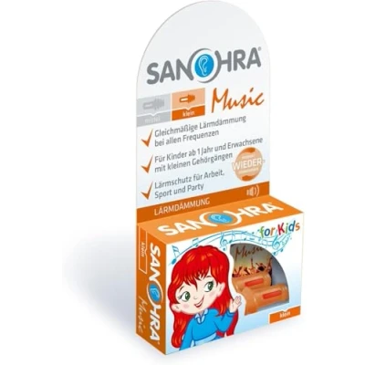 Imagen de sanohra Noise para niños, 1er Pack (1 x 2 unidades)