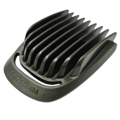 Imagen de Cabezal de peine, recortadora 5 mm, Body CP0837 para cortapelos compatible con Philips Beardtrimmer Series 3000, Multigroom 3000