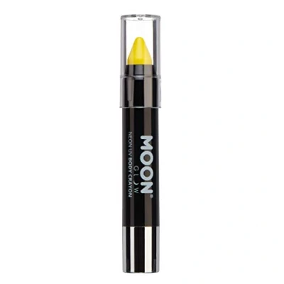 Imagen de Moon Glow Crayón corporal en barra de pintura UV neón para rostro y cuerpo Amarillo intenso