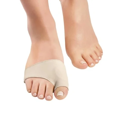Imagen de Epitact Protección Hallux Valgus, Cebolla al Pie Previene y Alivia el Dolor Relacionado con Valgus en Zapatos Extracomodidad Ultrafina, ligera Innovación Francesa (L)