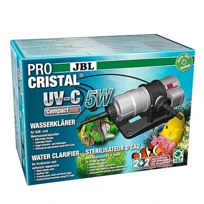 Imagen de JBL Procristal UV C Compact Plus Tratamiento de Agua para acuariofilia (5 W)