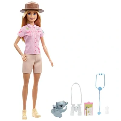 Imagen de Barbie BRAND Muñeca zoóloga, Multicolor (GXV86)