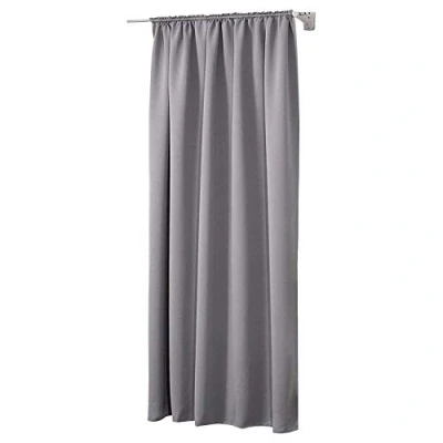 Imagen de WOLTU Cortinas Opacas 1 Pieza Cortina Gruesa Térmicas Aislantes Moderno Decoración Ventanas para Dormotorio Habitacion Sala Salon 168x229 cm Gris Oscuro