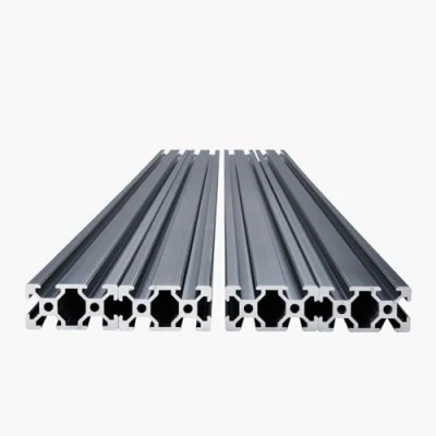Imagen de VEVOR 4 Piezas Perfiles de Extrusión Aluminio 2040 con ranura en T 1000 mm, Riel Lineal Anodizado Alta Resistencia para Impresora 3D, Máquina CNC (DIY), Grabado Láser, Color Negro
