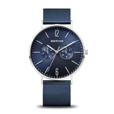 Imagen de BERING Reloj Analógico Classic Collection para Hombre de Cuarzo con Correa en Acero Inoxidable y Cristal Zafiro 14240 303
