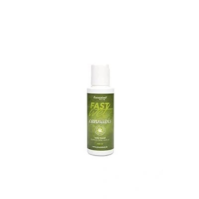 Imagen de Extasialand Fastwet Cannabis gel lubricante 100 ml a base de agua con Sativa aceite semilla cáñamo water based lube