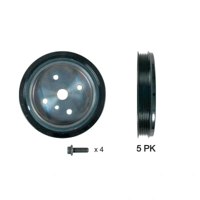 Imagen de GATES TVD1161A Polea de Cigüeñal 170 con accesorios VOLVO: XC70 II Familiar