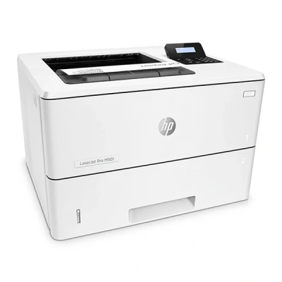 Imagen de HP LaserJet Pro M501dn J8H61A, Stampante a Singola Funzione A4, Stampa Fronte e Retro Automatico in b/n, 43 ppm, USB, Ethernet, Smart, Schermo Touch LCD, No WiFi, Fax, ADF, Bianca