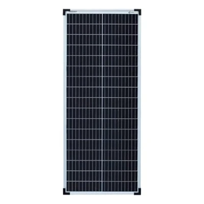 Imagen de enjoy Solar Módulo Monocristalino 80W 12V con Células de 182 mm y 10 Busbars Ideal para Autocaravanas, Balcones, Casas Jardín Barcos (Versión DataCollect®)