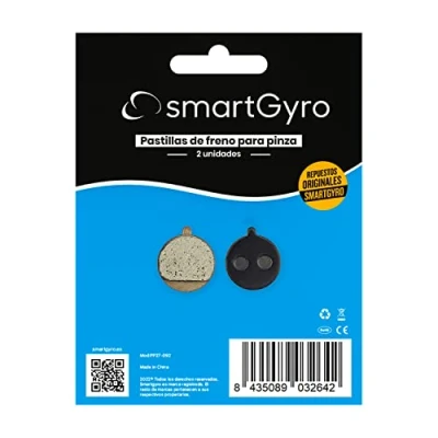 Imagen de smartGyro Repuesto Original Pastillas de Freno para Pinza Bolids (2 UNID) Patinetes Eléctricos SpeedWay v3, RockWay PRO, Crossover Dual Ziro y PRO