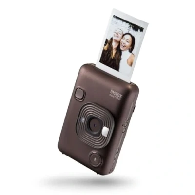 Imagen de Cámara instantánea Fujifilm Instax Mini LiPLay, 86 mm x 54 mm, Imágenes JPEG, 2560 1920 píxeles, Deep Bronze