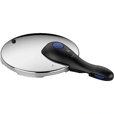 Imagen de WMF Perfect Plus Tapa Completa con Mango para Olla Rápida de 22 cm Diámetro, Cromargan Acero Inoxidable pulido 18/10