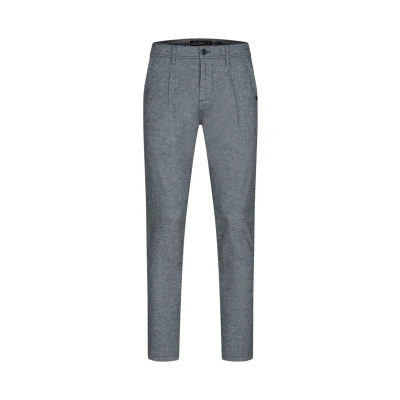Imagen de Indicode Hombres INBallo Shorts Pantalones Cortos con cordón de Mezcla Lino Navy 34/32