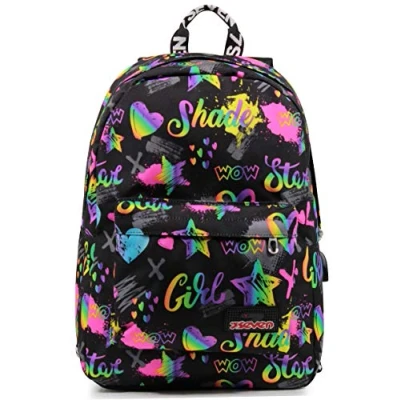 Imagen de Invicta Mochila, ACTIVE Benin Mochila ecológica, Casual, Unisex, perfecta para la oficina, los viajes, el tiempo libre y escuela, con funda portátil, diseño italiano, Negro