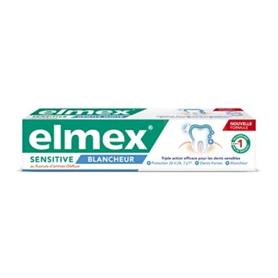 Imagen de Elmex Pasta de dientes sensibles Blanqueamiento 75 ml Pack 3