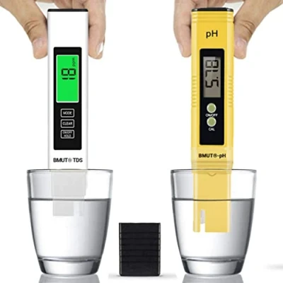 Imagen de 1 medidor de pH y TDS 4 en metro EC temperatura para agua, acuario, estanque, piscina agua potable digital