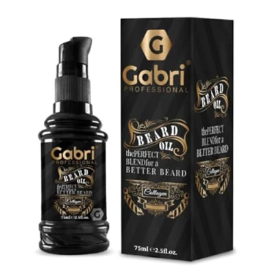 Imagen de Gabri Beard Oil 75 ml aceite para barba Enriquecido con nutritivo Aprovecha la fuerza del cuidado este el de una sana y brillante (colágeno, (1
