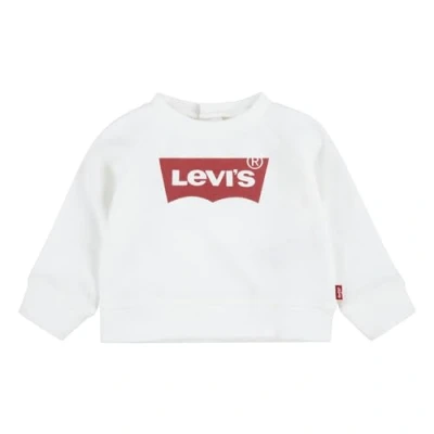 Imagen de Levi&#039;s KEY ITEM LOGO CREW Sudadera para niños, Talla: 62, Red/white