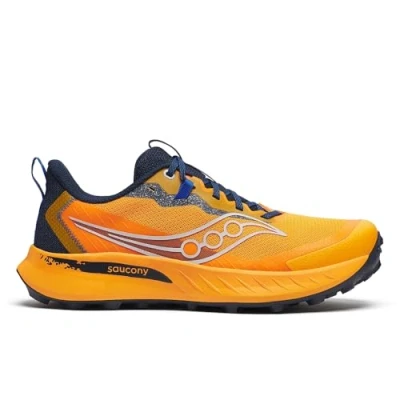 Imagen de Saucony Peregrine 15 Zapatillas de trail running, Hombre, Talla: 43, Peel/navy Zapatos
