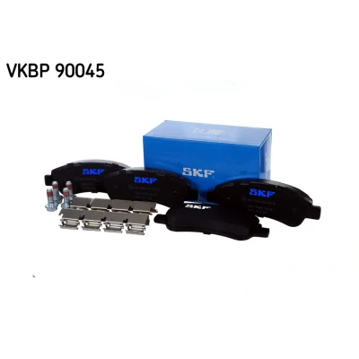 Imagen de SKF VKBP 90045 Juego de pastillas freno no preparado para indicador desgaste con accesorios FIAT: Ducato III Furgón