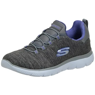 Imagen de Skechers Summits quick Getaway, Zapatillas Mujer, Gris, 38 EU