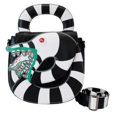 Imagen de Loungefly Beetlejuice Sandworm Bandolera Accesorios Beetlejuice, Multi, Talla única